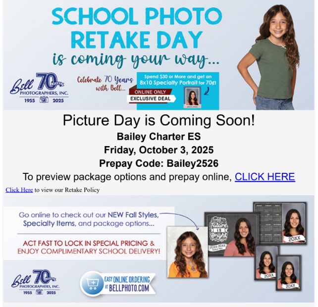 Picture Day Retake
